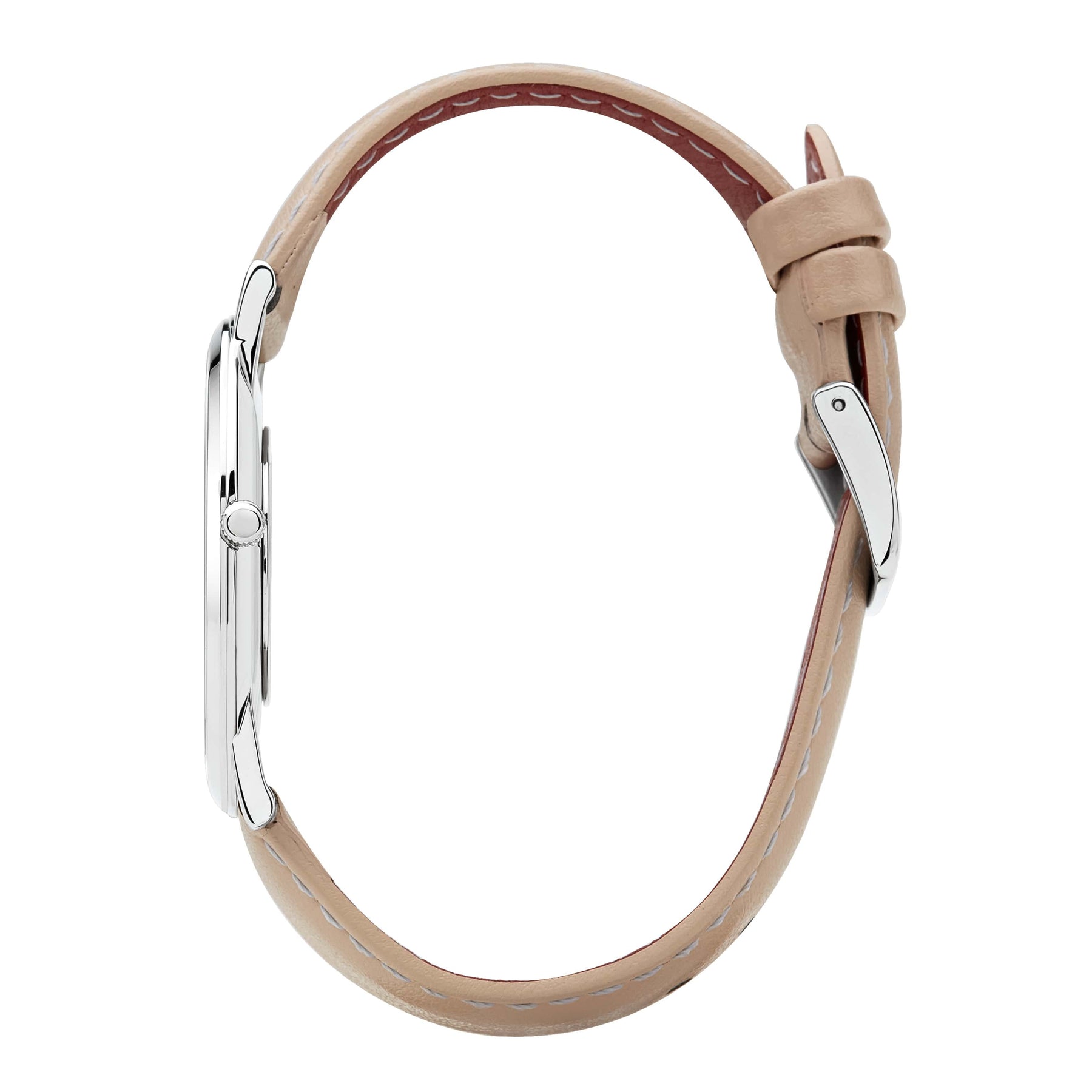 Art Series Pink Rose Ultra Slim 40mm Silver | Peach Watch