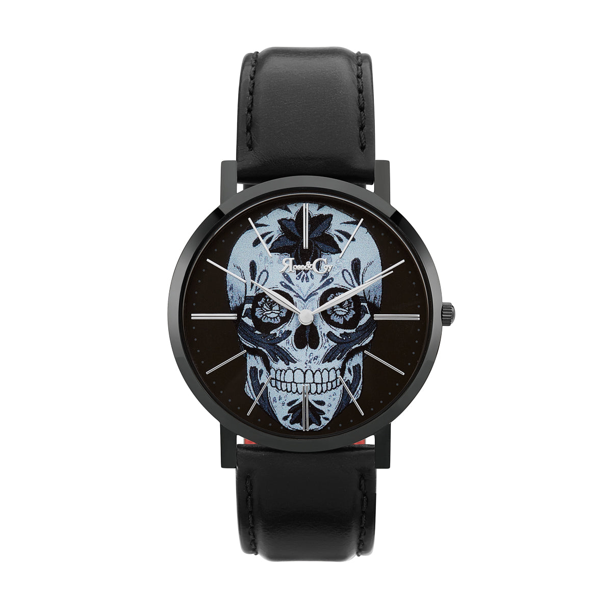 Midnight Sugar Skull Ultra Slim 40mm | Black Watch