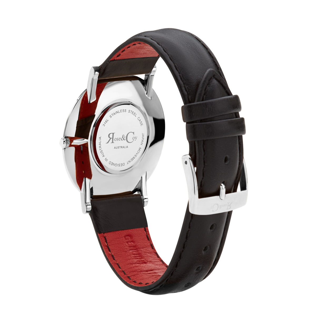 Art Series Skull & Rose Ultra Slim 40mm | Silver Watch