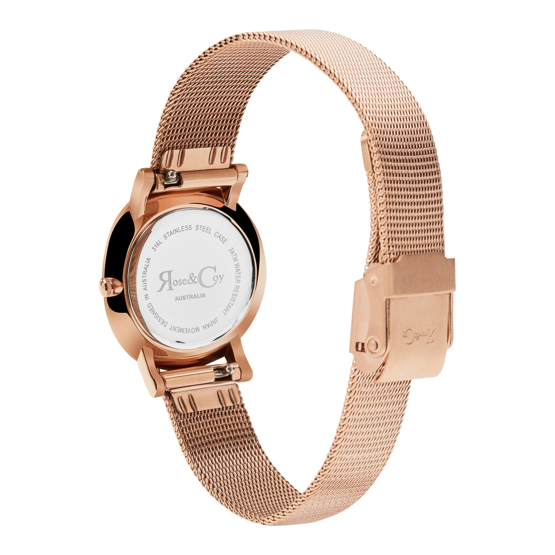 You had me at hello 30mm Rose Gold | Mesh Strap Watch