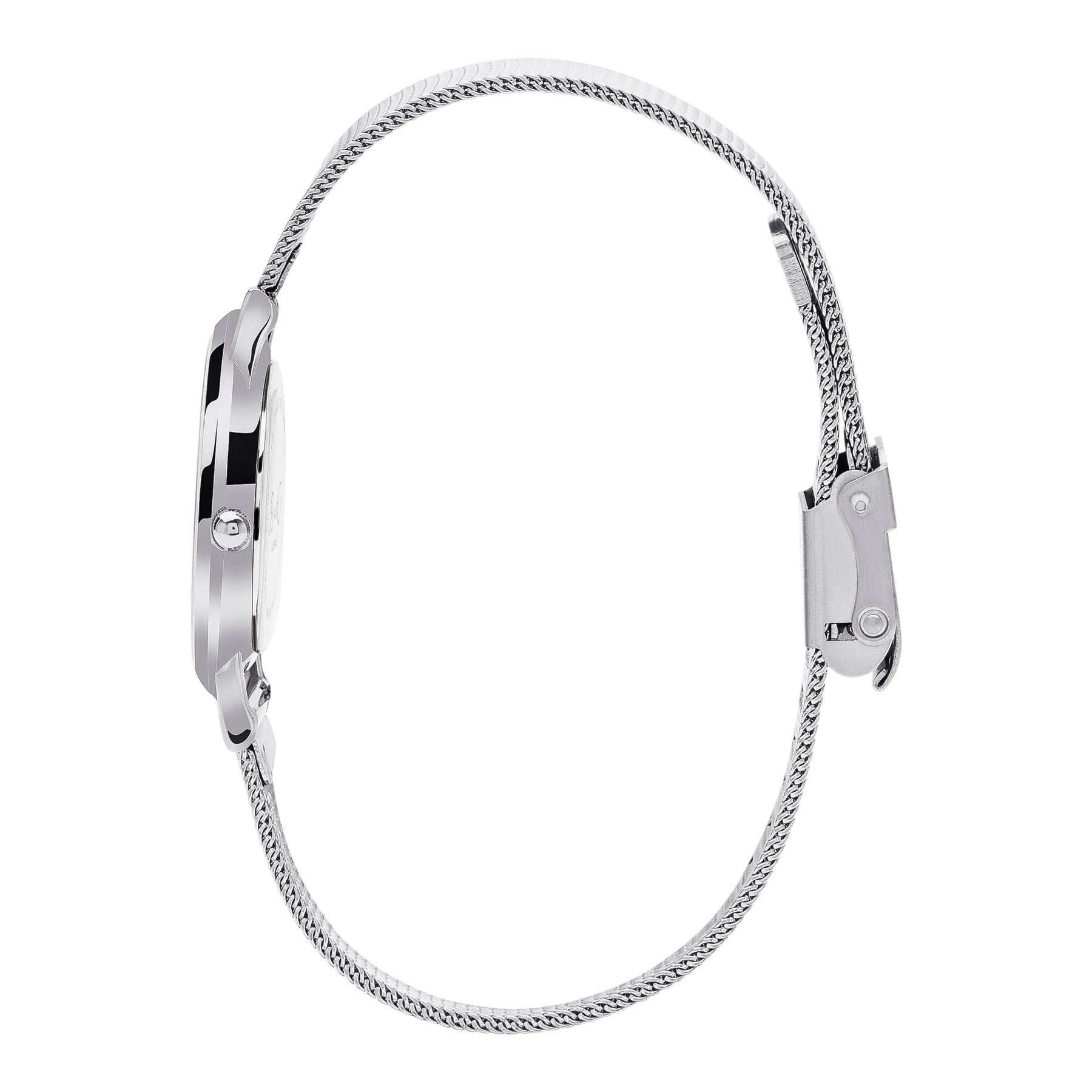 You had me at hello 30mm Silver | Mesh Strap Watch