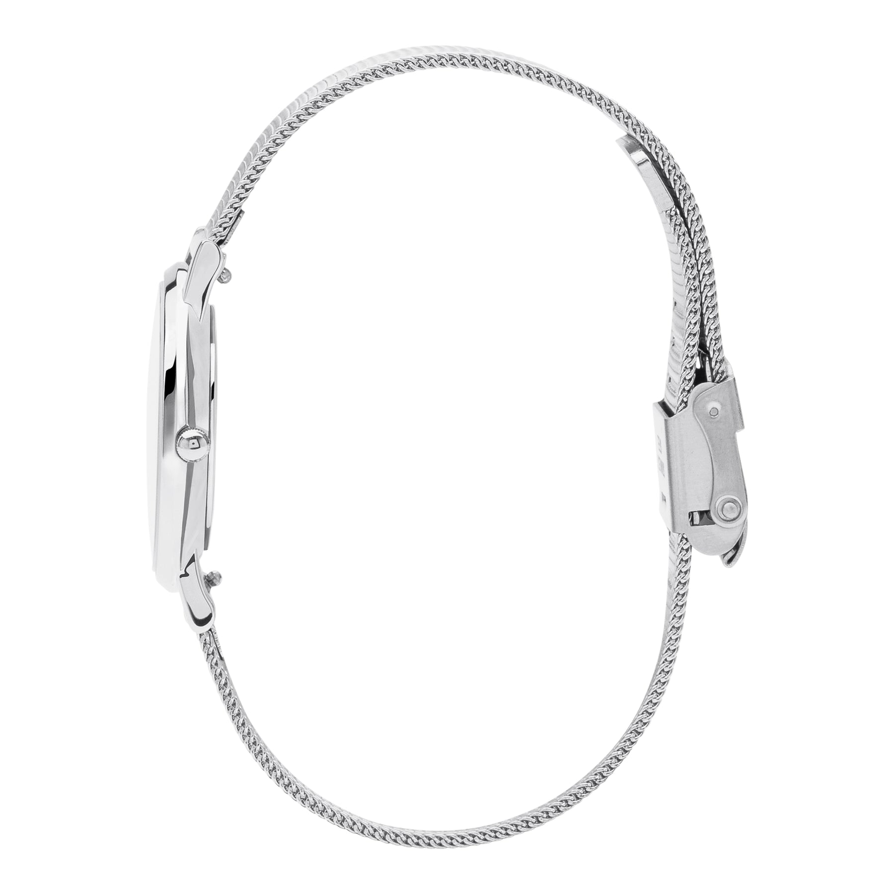 True friends 30mm Silver | Mesh Strap Watch