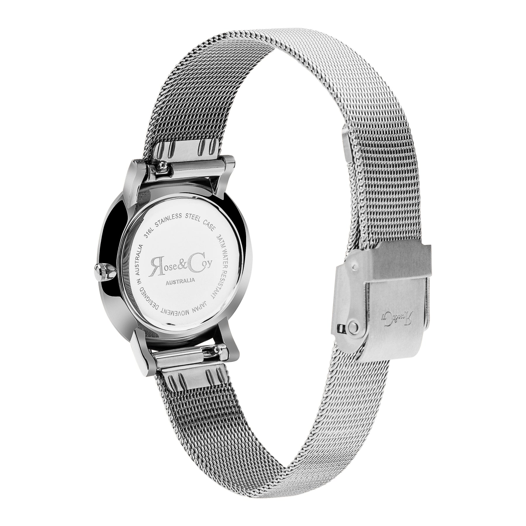 You had me at hello 30mm Silver | Mesh Strap Watch